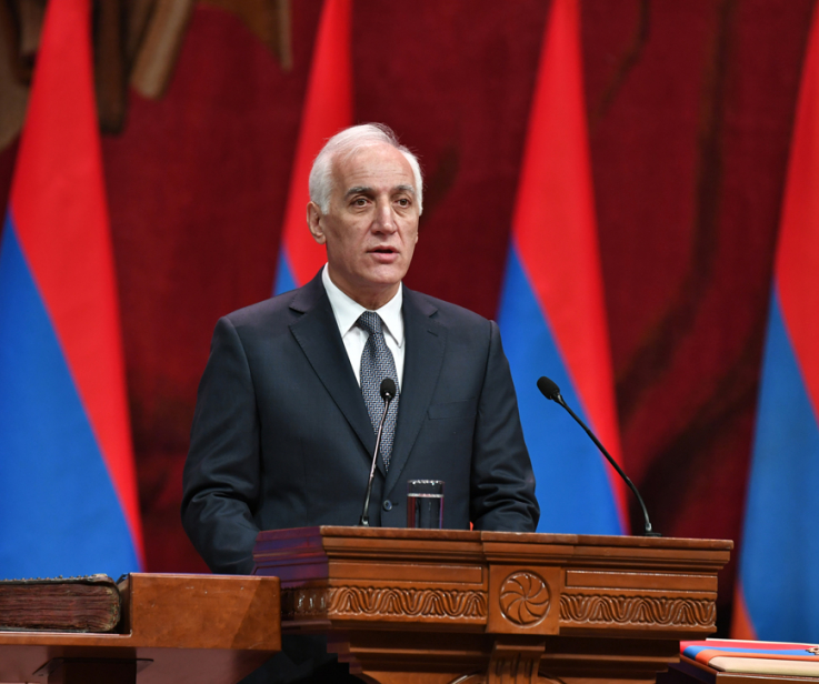 ՀՀ նախագահը շնորհավորական ուղերձ է հղել իր վրաց գործընկերոջը՝ ազգային տոնի առթիվ