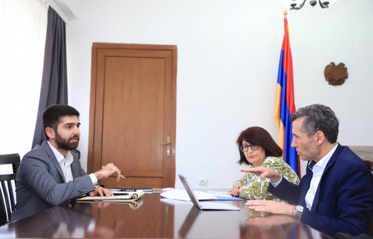 Արման Խոջոյանն ու Ռայմունդ Յելեն քննարկել են Հայաստանի գյուղատնտեսության արդիական խնդիրները