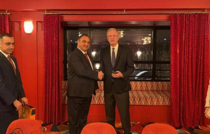 ՀՀ ոստիկանության պետը Փարիզում հանդիպում է ունեցել Ֆրանսիայի ՆԳՆ Ազգային ոստիկանության պետի հետ