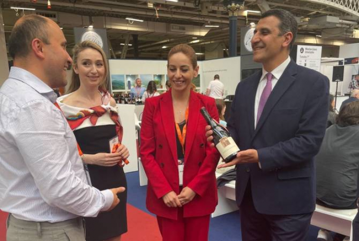 Լոնդոնի գինու տոնավաճառի շրջանակում ներկայացվել է հայկական գինի