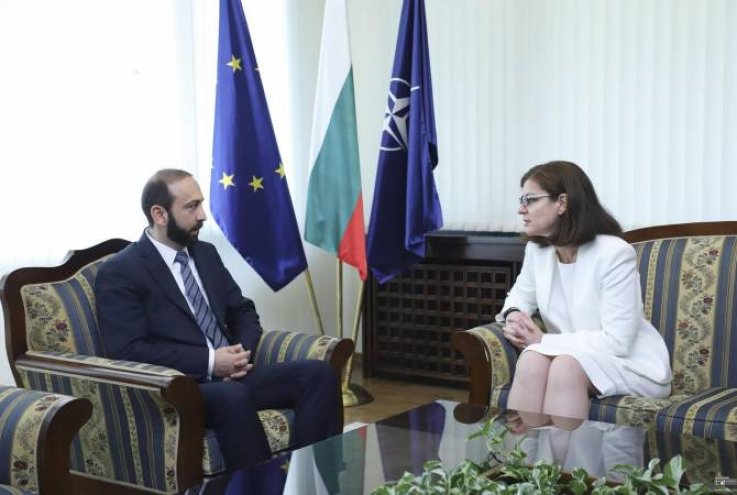 Արարատ Միրզոյանն իր բուլղարացի գործընկերոջը ներկայացրել է Լեռնային Ղարաբաղի հակամարտության շուրջ իրավիճակը