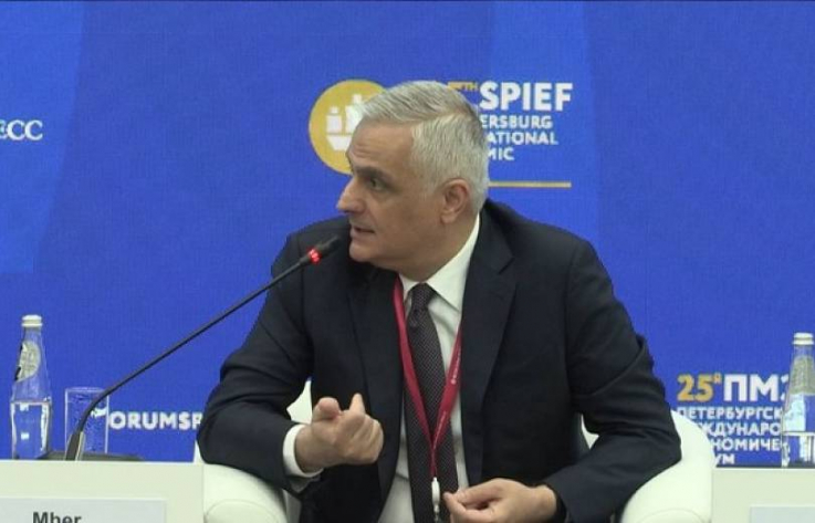 Փոխվարչապետ Մհեր Գրիգորյանը մասնակցել է Պետերբուրգյան միջազգային տնտեսական համաժողովին