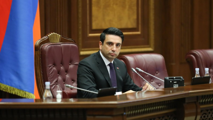 ՀՀ ԱԺ նախագահ Ալեն Սիմոնյանի հայտարարությունը՝ Արմեն Գևորգյանի հրաժարականի դիմումի հետ կապված