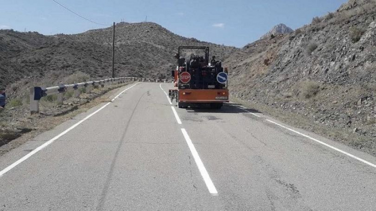 Միջպետական և հանրապետական նշանակության ավտոճանապարհներին ընթանում են գծանշման աշխատանքներ