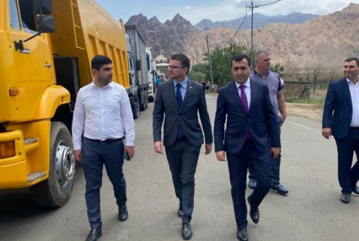 Հայաստանում Միացյալ Թագավորության դեսպանն այցելել է Սյունիքի և Վայոց Ձորի մարզեր