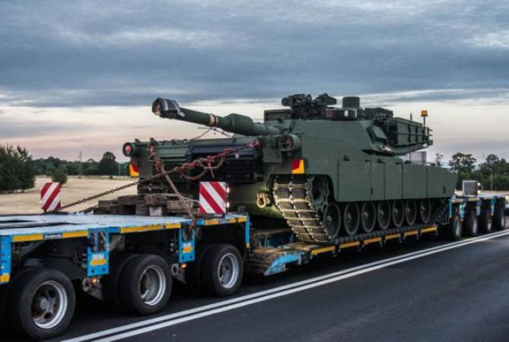 Լեհաստանում ստացվել են ամերիկյան Abrams առաջին տանկերը