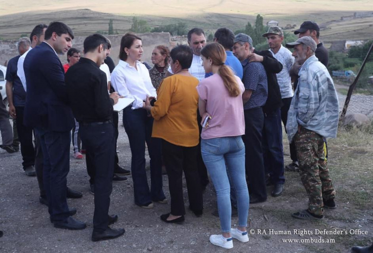 ՀՀ ՄԻՊ-ը փաստահավաք այց է իրականացրել Գեղարքունիքի մարզի մի շարք սահմանամերձ համայնքներ