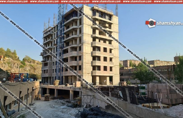 Երևանում նոր կառուցվող շենքի 6-րդ հարկից շինարար-բանվորն անզգուշաբար ընկել և տեղում մահացել է