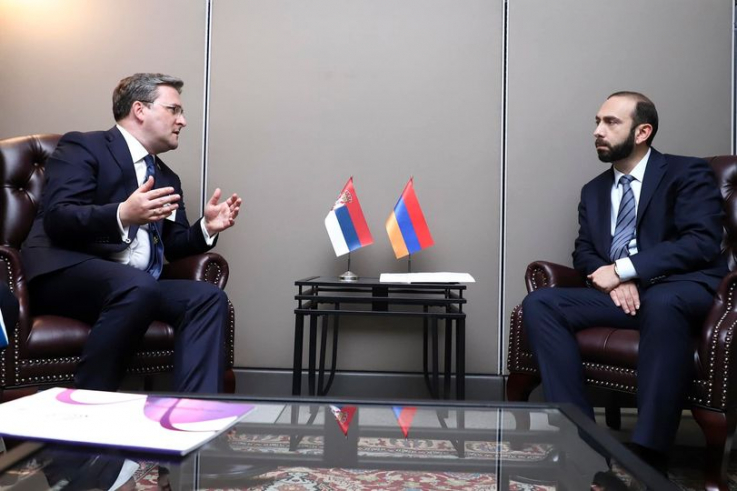 Արարատ Միրզոյանը հանդիպում է ունեցել Սերբիայի ԱԳ նախարարի հետ
