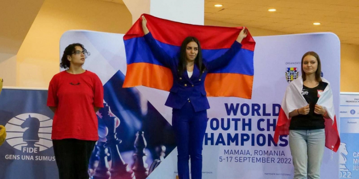 Մարիամ Մկրտչյանը շախմատի աշխարհի Մ18 տարեկանների առաջնությունում հաղթանակը նվիրում է ՀՀ սահմանապահ զինվորներին