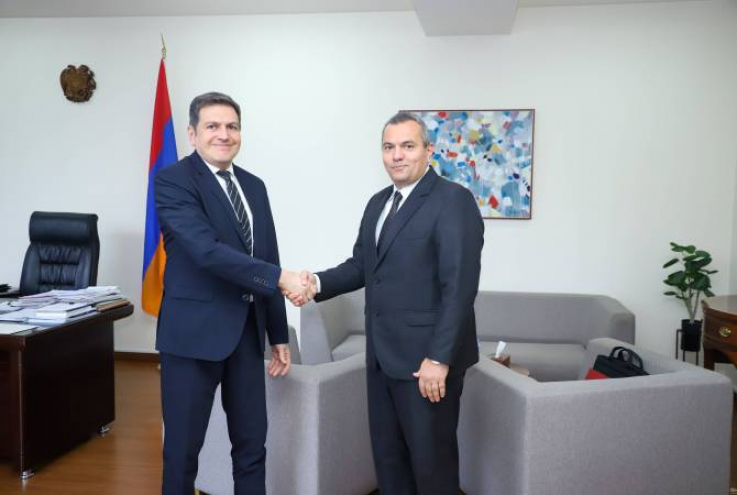 ԱԳ փոխնախարարը ՀՀ-ում Հս. Մակեդոնիայի առաջին դեսպանին է ներկայացրել Ադրբեջանի վերջին ագրեսիայի հետևանքները