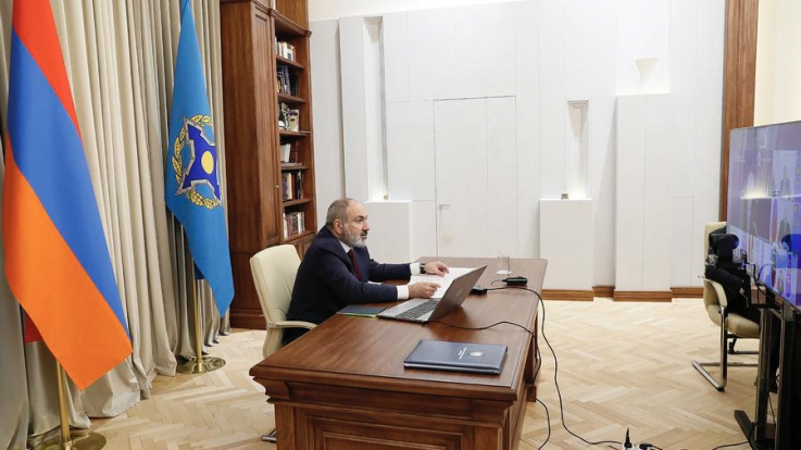 ՀԱՊԿ արտահերթ նիստում Փաշինյանը ներկայացրել է Հայաստանի ակնկալիքները կազմակերպությունից
