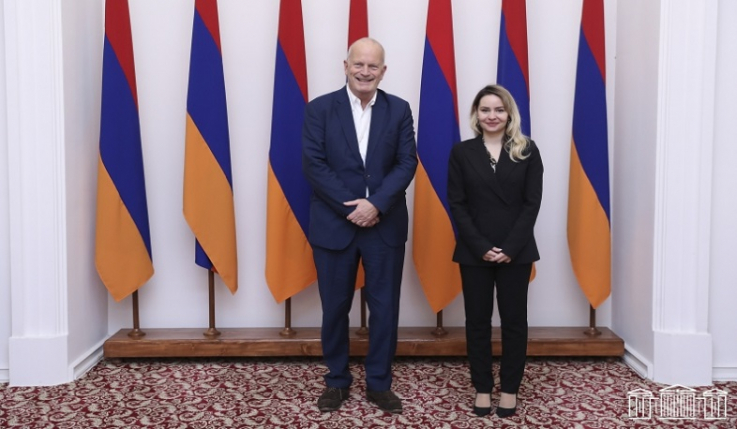 Կարևորվել է տարածաշրջանում խաղաղության հաստատումը. Սոնա Ղազարյանը հանդիպել է հոլանդացի քաղաքական գործչի հետ