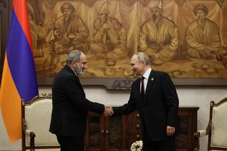 Փաշինյան-Պուտին հանդիպումը՝ լուսանկարներով