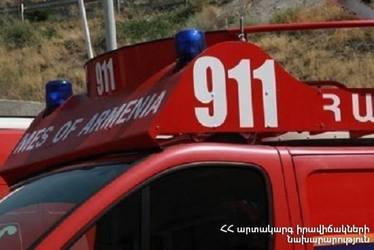 Հրդեհ Սևքար գյուղում