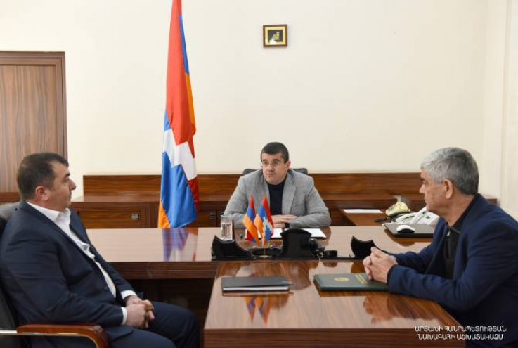 Արցախի նախագահն Անվտանգության խորհրդի աշխատակազմին է ներկայացրել ԱԽ նոր քարտուղարին
