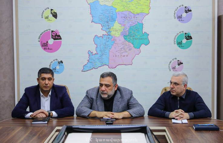 Ռուբեն Վարդանյանը ներկայացրել է Արցախի երկու հիմնադրամների նորանշանակ տնօրեններին