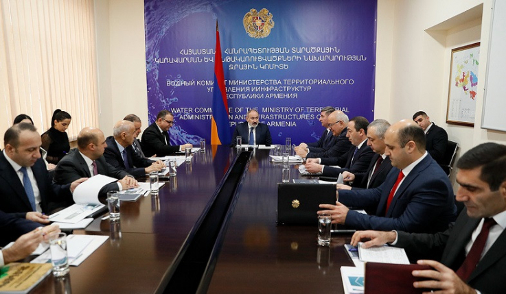 Նիկոլ Փաշինյանն անհրաժեշտ է համարել ջրային ոլորտի բարեփոխումները և հանձնարարել մշակել համապարփակ ռազմավարություն