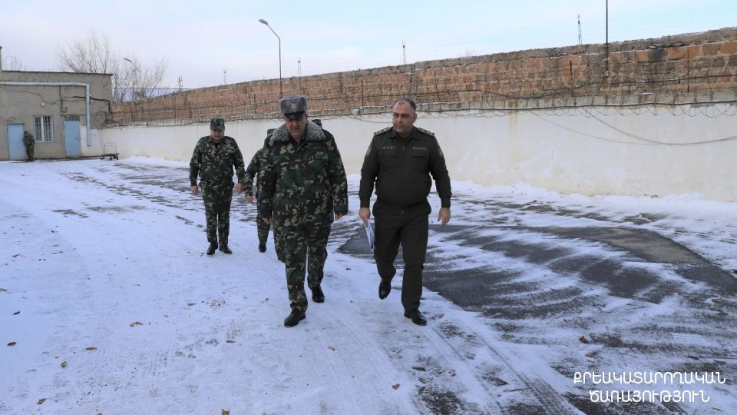 Շարունակվում են Քրեակատարողական ծառայության պետի տեղակալների աշխատանքային այցերը քրեակատարողական հիմնարկներ