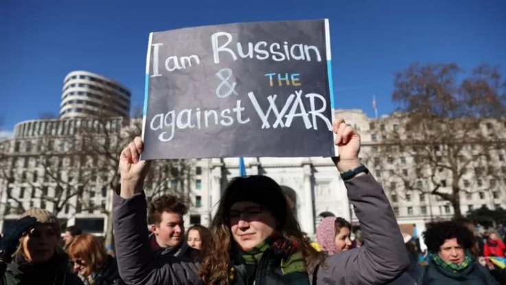 BBC. Լոնդոնում տեղի է ունեցել Ուկրաինայի հետ համերաշխության երթ. ֆոտո