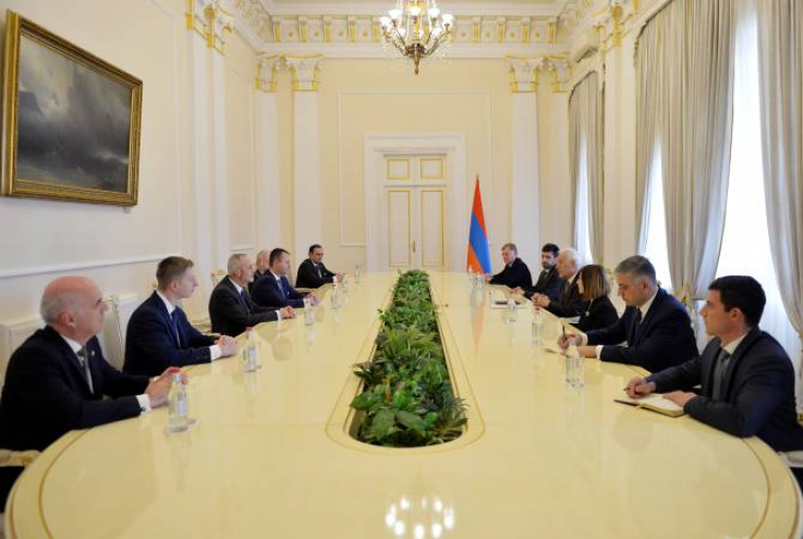 ՀՀ նախագահն ընդունել է Սլովակիայի Ազգային խորհրդի արտաքին հարաբերությունների հանձնաժողովի նախագահին