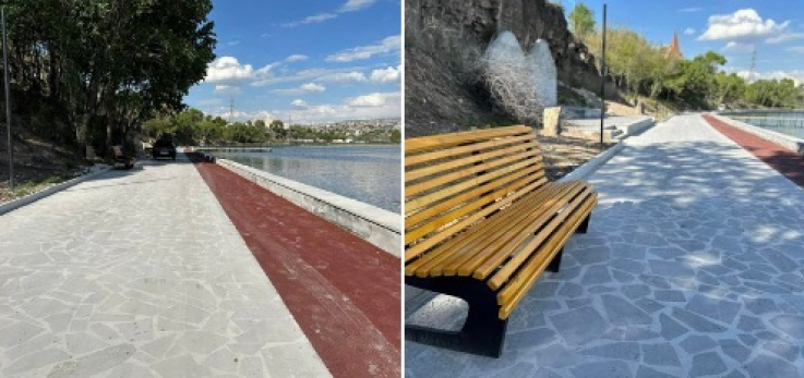 Երևանյան լճի հարակից տարածքում կառուցվող հանգստի գոտու աշխատանքները արդեն ավարտական փուլում են