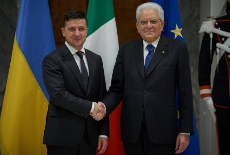 Իտալիայի նախագահը մայիսի 13-ին կհանդիպի Զելենսկիի հետ. ANSA
