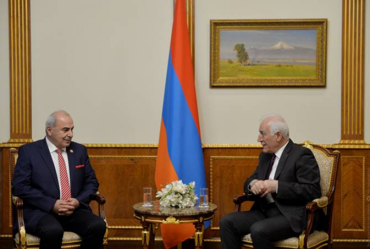ՀՀ նախագահը և Վրաստանի դեսպանը կարևորել են երկրների միջև ապրանքաշրջանառության ծավալների դինամիկ ընդլայնումը