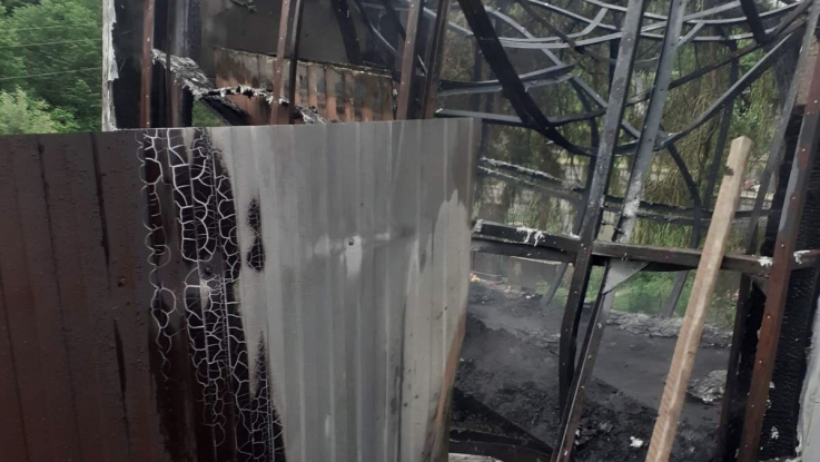 Հրդեհ Ջուջևան գյուղում