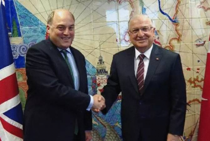 Թուրքիայի ազգային պաշտպանության նախարարը Բրյուսելում հանդիպել է բրիտանացի գործընկերոջ հետ