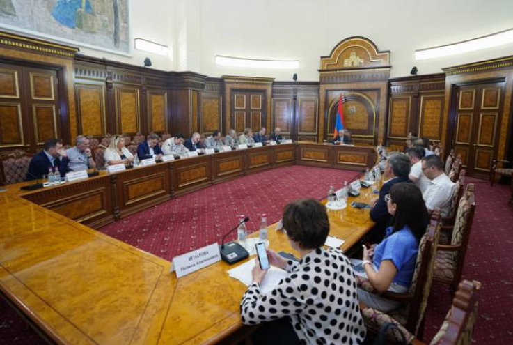 Փոխվարչապետ Մհեր Գրիգորյանն ընդունել է Հայ-ռուսական մեդիաֆորումի մասնակիցներին