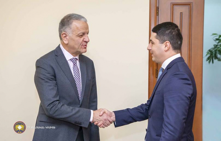 Եվրոպական միությունը պատրաստ է համատեղ նոր ծրագրերի իրականացմանը. ՔԿ-ում հյուրընկալվել է Վասիլիս Մարագոսը
