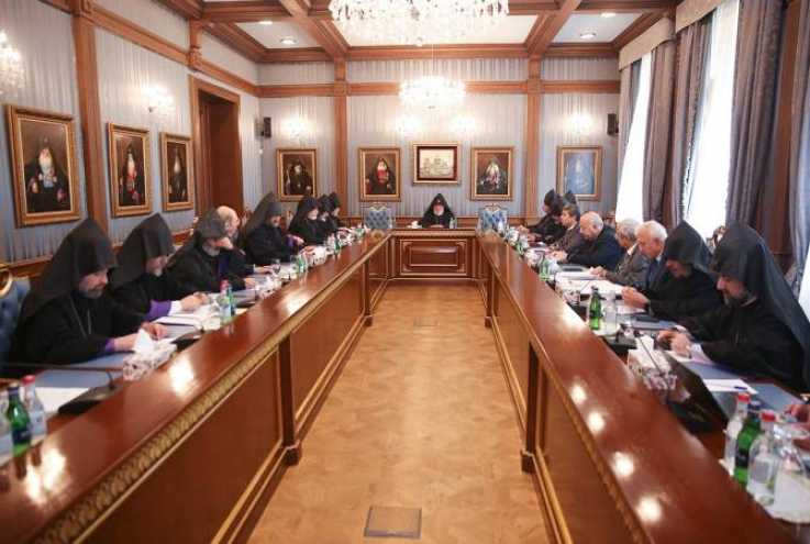Մայր Աթոռ Սուրբ Էջմիածնում ընթանում է Գերագույն հոգևոր խորհրդի քառօրյա ժողովը