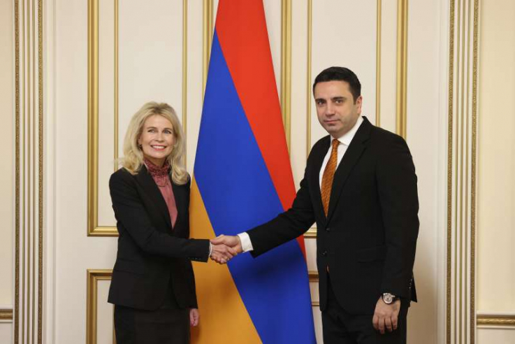 Ալեն Սիմոնյանն ընդունել է ԵԱՀԿ ԽՎ նախագահի գլխավորած պատվիրակությանը