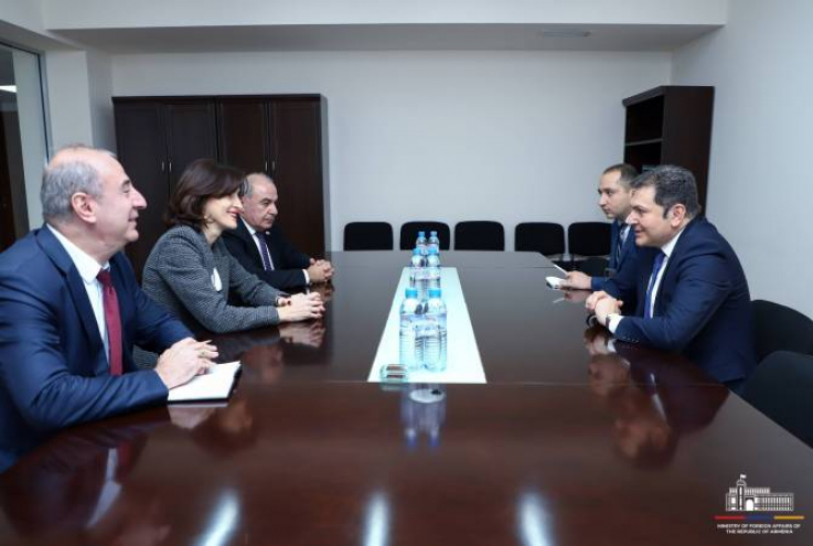 ՀՀ ԱԳ փոխնախարարը և Վրաստանի խորհրդարանի հանձնաժողովի նախագահն անդրադարձել են ԵՄ-ի հետ երկու երկրների երկխոսությանը