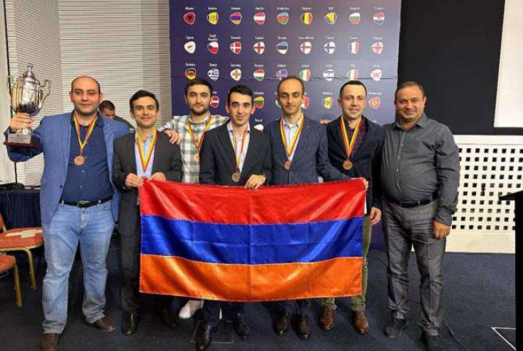 Հայաստանի տղամարդկանց հավաքականը՝ շախմատի Եվրոպայի թիմային առաջնության բրոնզե մեդալակիր