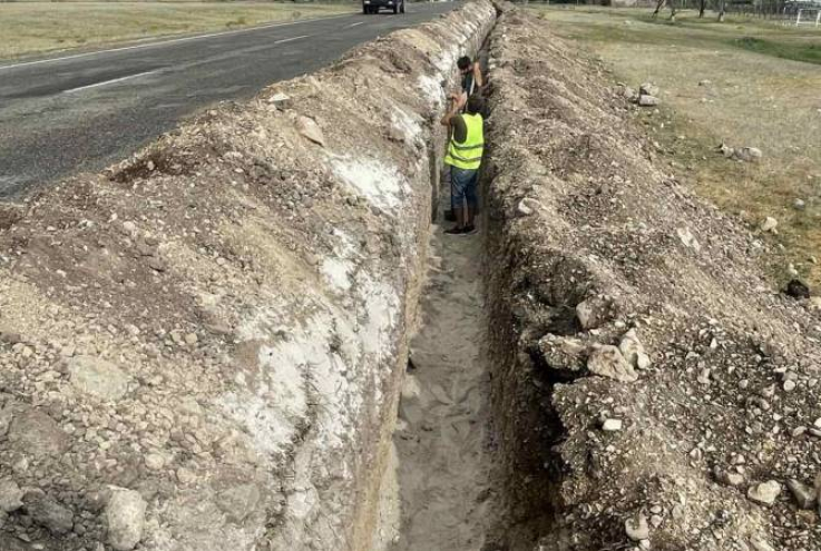 Գեղամասարում կառուցվել է խմելու ջրատարի ներքին ցանց