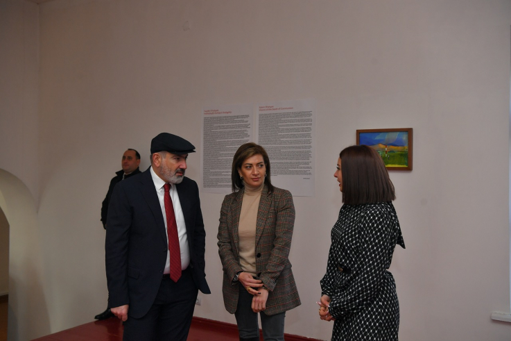 Նիկոլ Փաշինյանն ու Աննա Հակոբյանը Գյումրիում այցելել են մի շարք մշակութային կենտրոններ