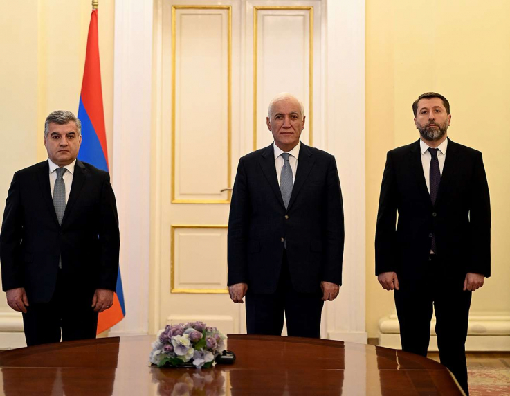 Նախագահի նստավայրում տեղի է ունեցել դատավորների երդման արարողություն