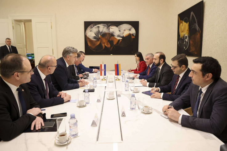 ՀՀ ԱԳ նախարարն ու Խորվաթիայի վարչապետը քննարկել են տարածաշրջանային անվտանգության և կայունությանն առնչվող հարցեր