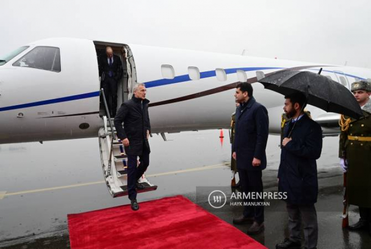 ՆԱՏՕ-ի գլխավոր քարտուղարը ժամանեց Երևան