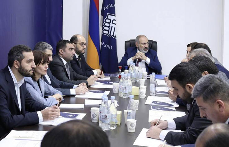 Տեղի է ունեցել «Քաղաքացիական պայմանագիր» կուսակցության վարչության նիստ