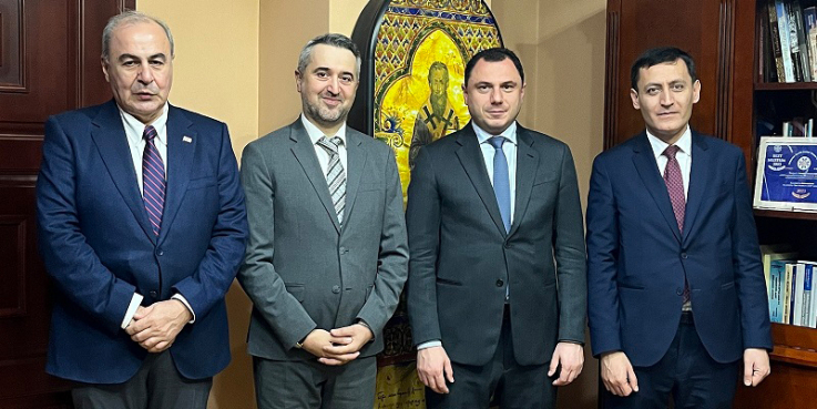 Վրաստանի կրթության, գիտության և երիտասարդության նախարարը ծանոթացել է հայկական ձեռագրերին