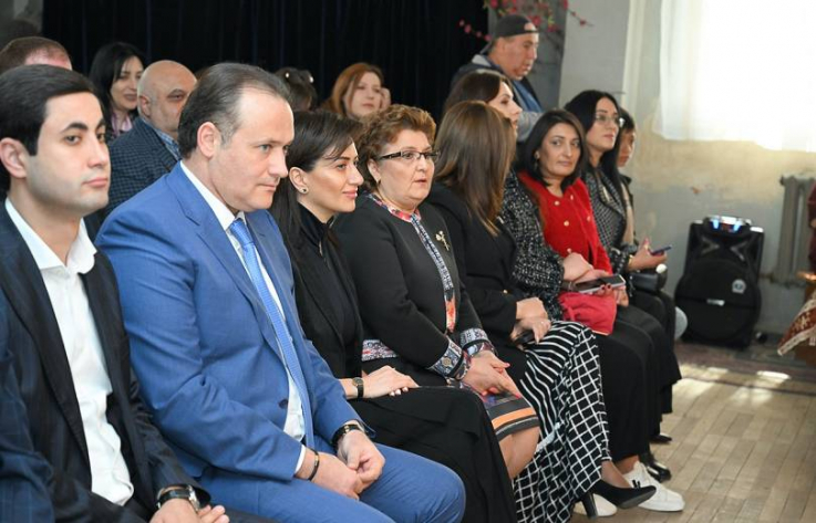 Աննա Հակոբյանը մասնակցել է «Փրկություն» հաշմանդամ երիտասարդների կենտրոնի շահառուների ներկայացմանը