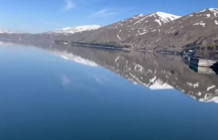 Երկնքի մի կտոր երկրի վրա. Հրաշք Սևան. Սուրենյանը տեսանյութ է հրապարակել