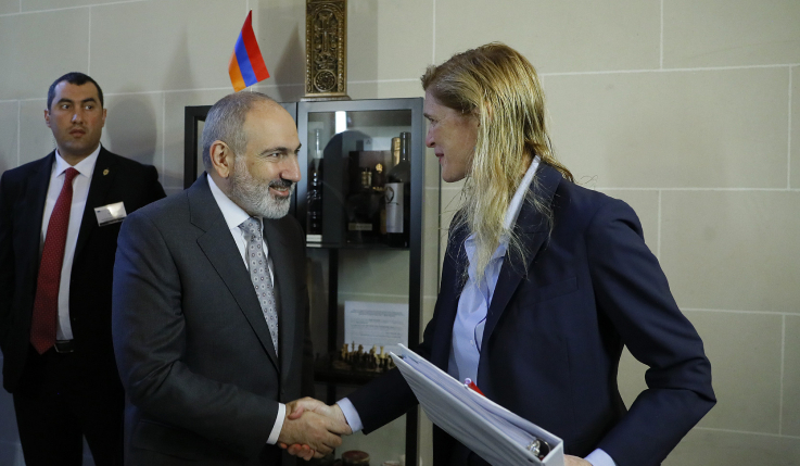 Հայտնի է,թե ինչ են քննարկել Նիկոլ Փաշինյանն ու Սամանթա Փաուերը