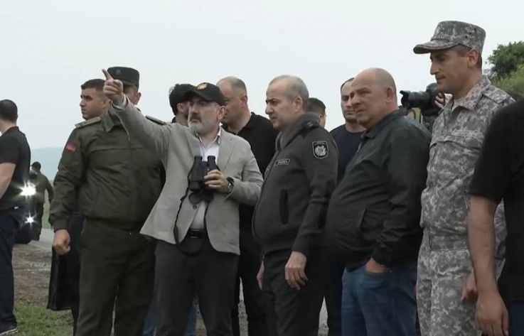 Սահմանի խախտում չի արձանագրվել․ վարչապետը Բաղանիս-Կիրանց հատվածում ծանոթացել է սահմանապահ զորքերի ծառայությանը