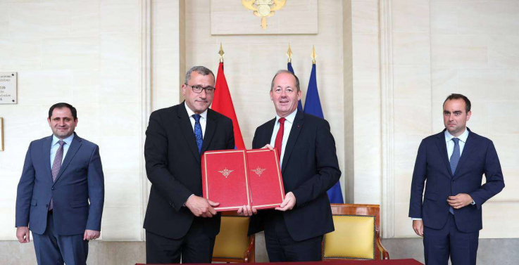 Ֆրանսիական ռազմարդյունաբերական ընկերության հետ կնքվել է պայմանագիր