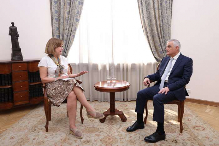 Մհեր Գրիգորյանը և Քրիստինա Քվինը քննարկվել են հայ-ամերիկյան հարաբերություններ