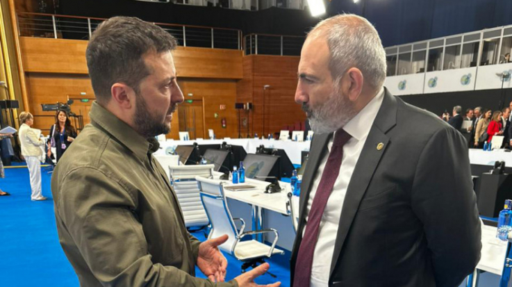 Մեր համատեղ ջանքերն իրենց նպաստը կբերեն Հայաստանի և Ուկրաինայի հարաբերությունների զարգացմանը. Փաշինյանը՝ Զելենսկիին